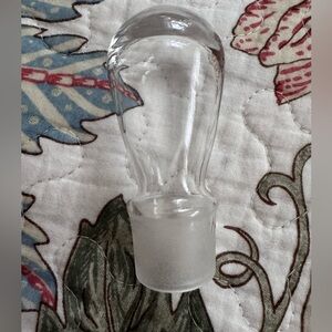 Hollow Clear Glass Bottle Stopper